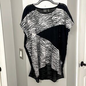 Preloved Chico’s travelers collection swimsuit coverup